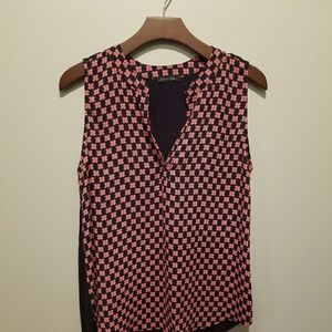 Stitch Fix Papermoon Fayette Mixed Material Blouse